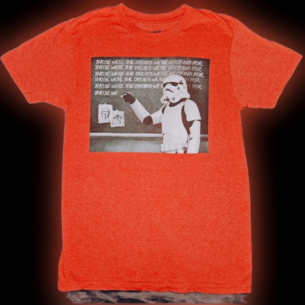 Star Wars Official Merchandise Stormtrooper Droids Tee Size Men's Small